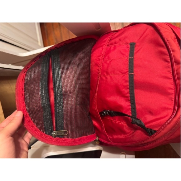 L.L. Bean Red Backpack - Picture 3 of 4